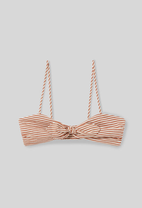 Striped Bandeau Top