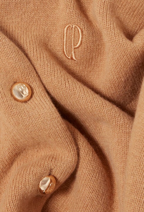 Oversized knit cardigan