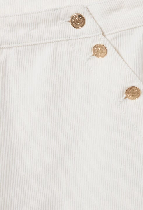 Sailor-Style Corduroy Trousers