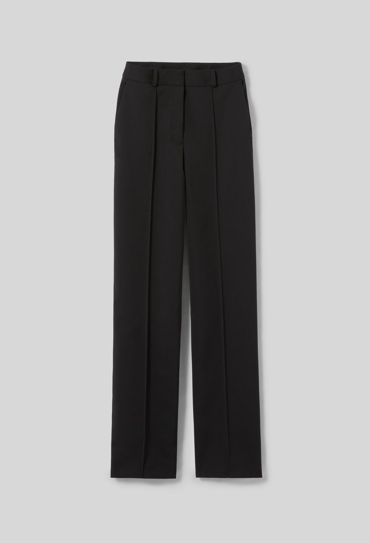 Straight tailored trousers
