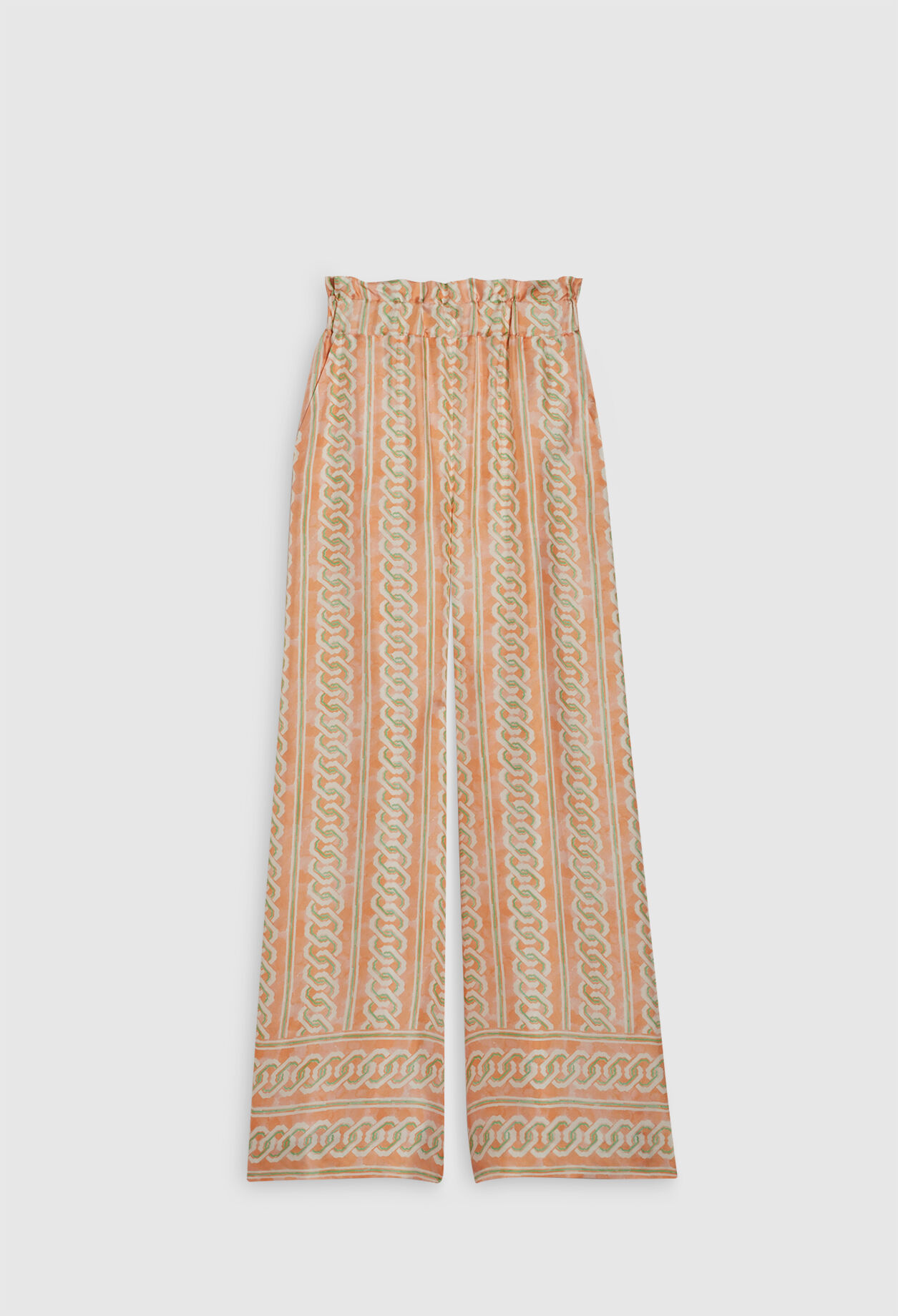 Printed trousers