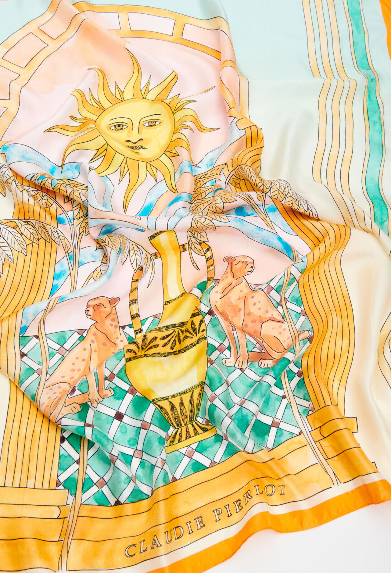 Silk scarf