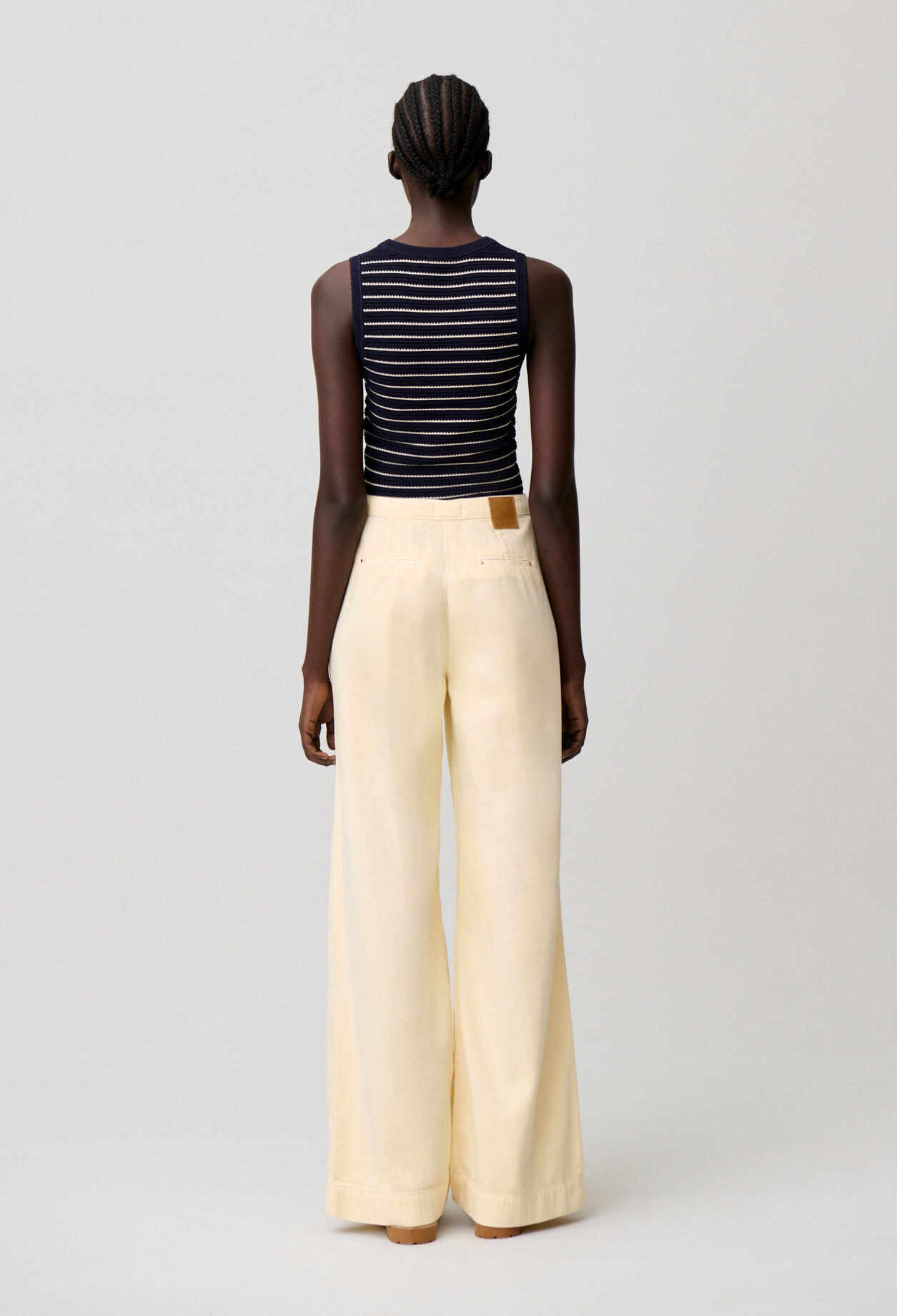 Denim sailor jeans