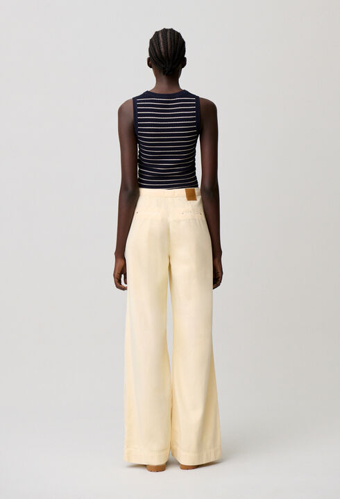 Denim sailor jeans