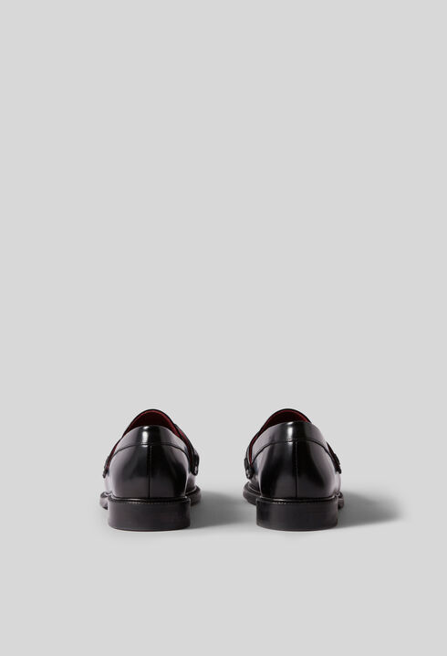 Leather loafers