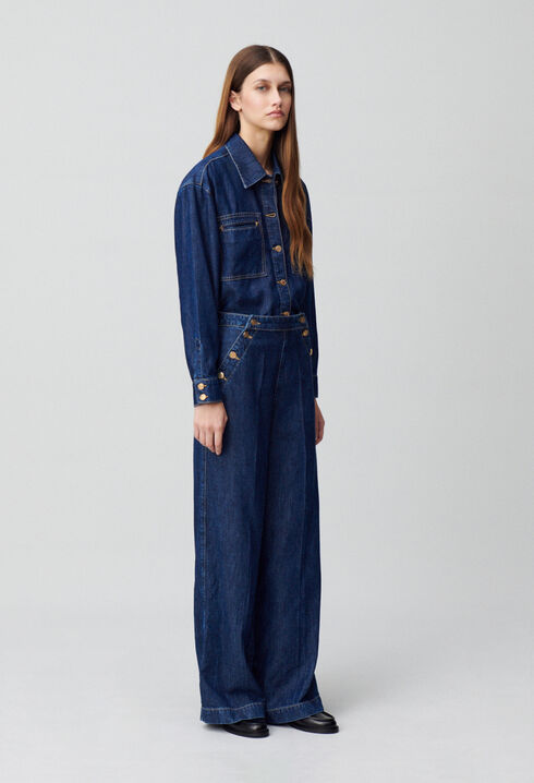 Oversized Denim Shirt