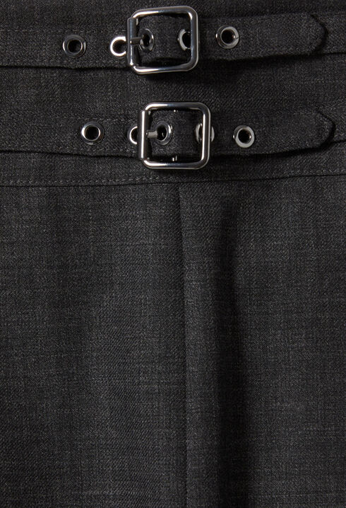 Wide Pleated Shorts
