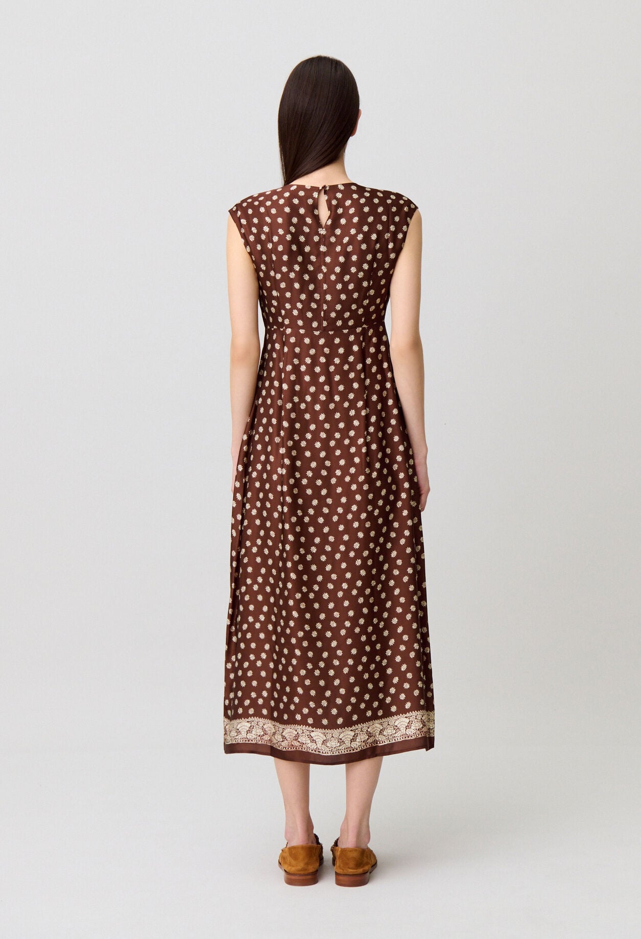 Printed maxi dress