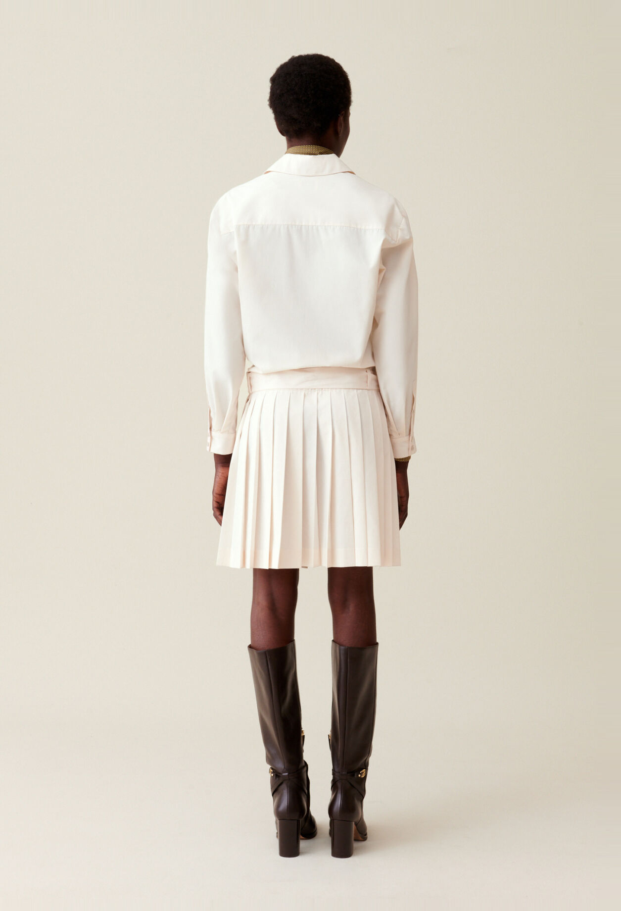 Belted Shirt Dress