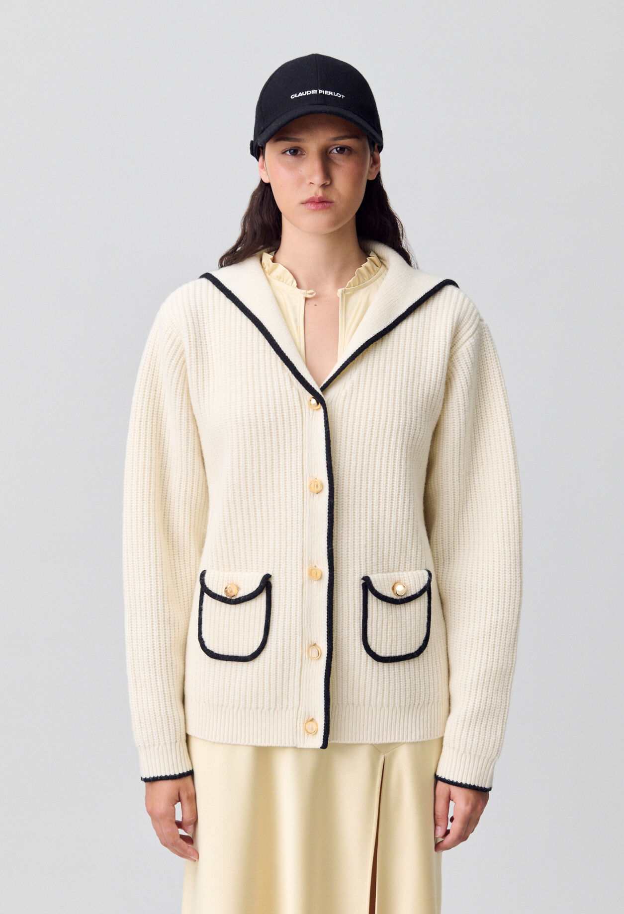 Chunky knit cardigan
