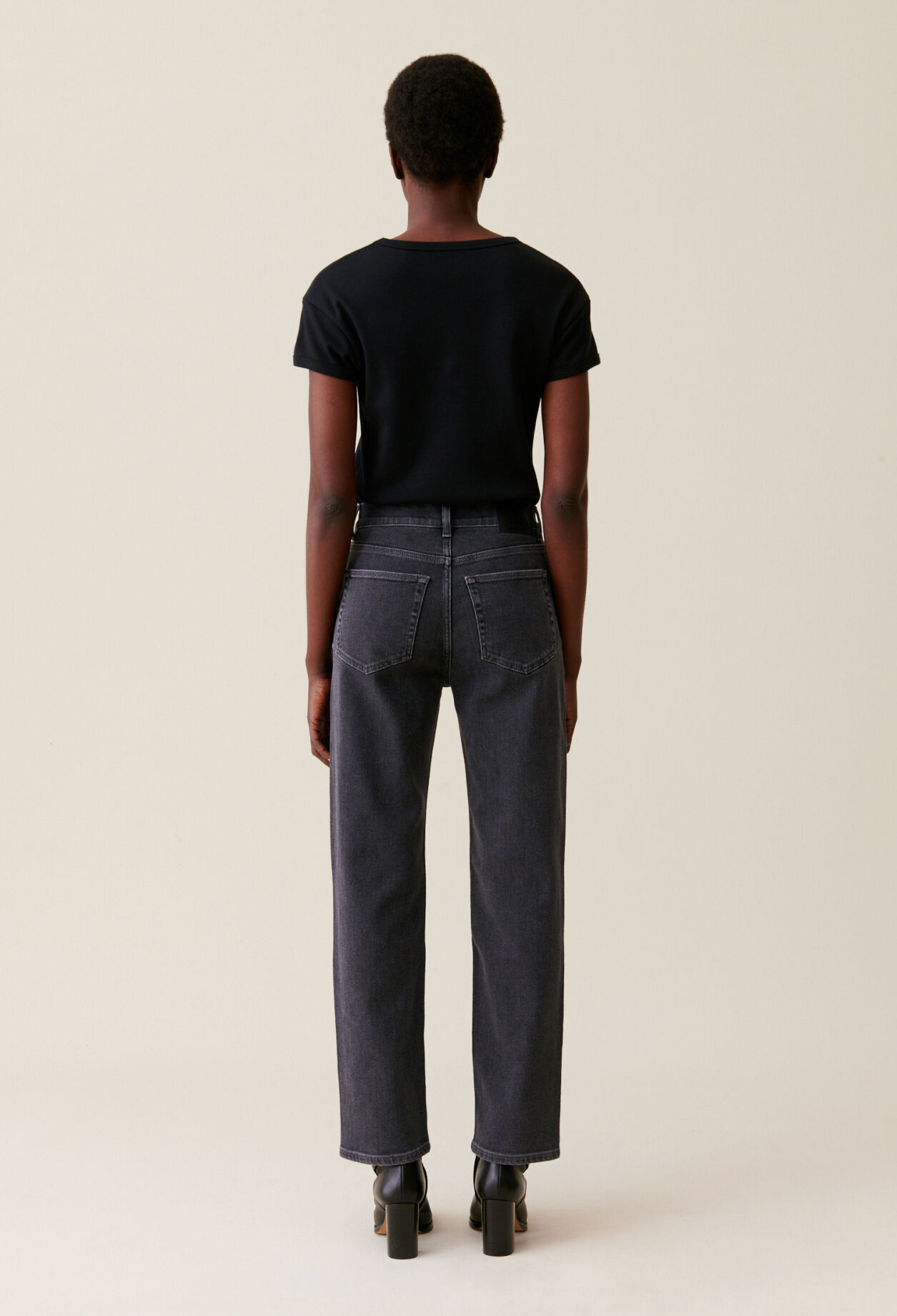 Toto slim jeans charcoal grey