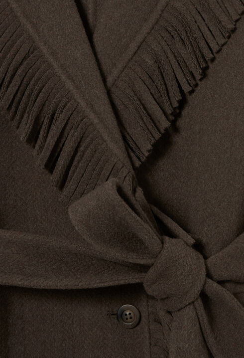 Fringed Long Coat