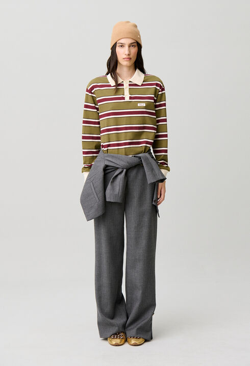 Relaxed fit polo shirt