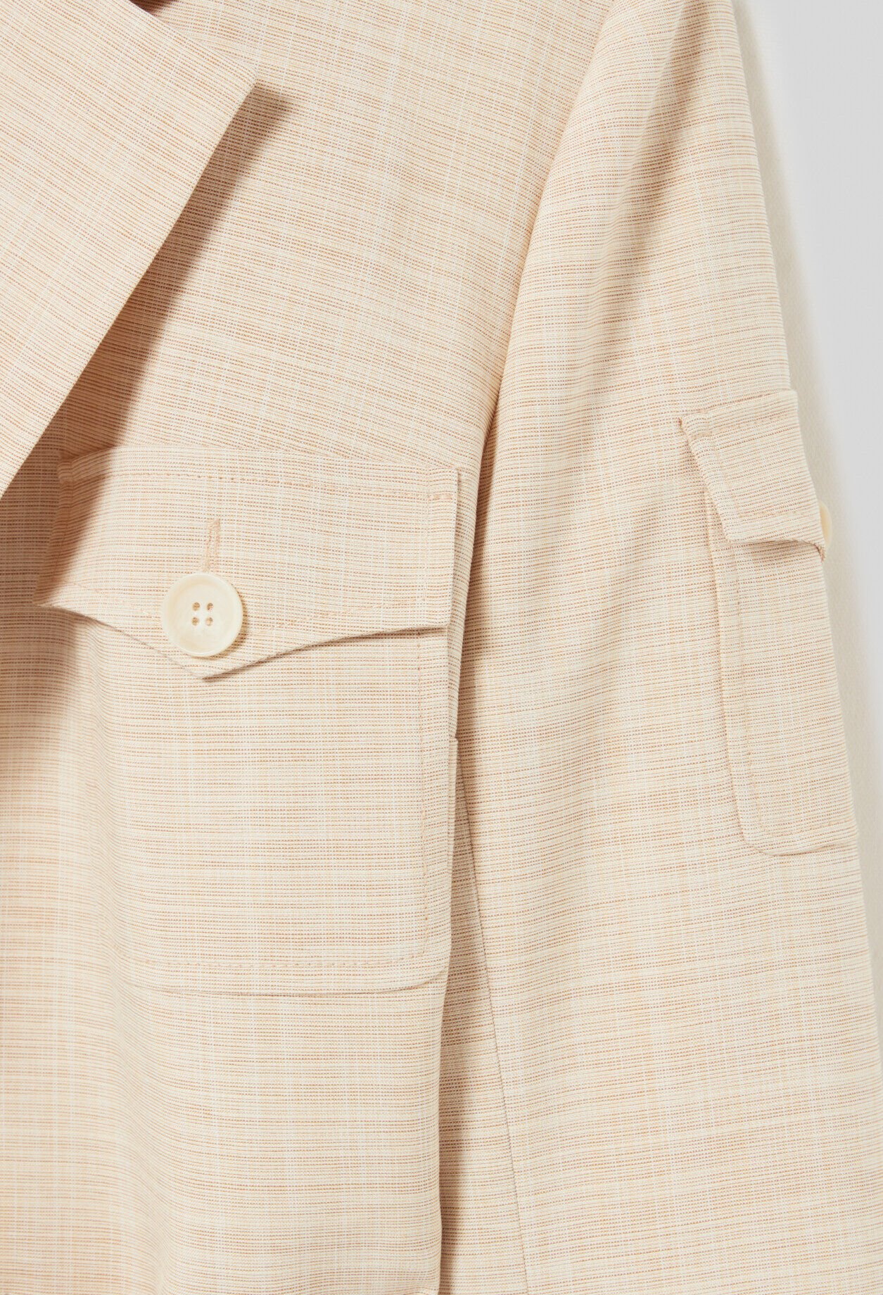 Belted safari jacket