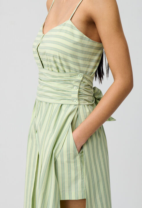 Long strappy dress