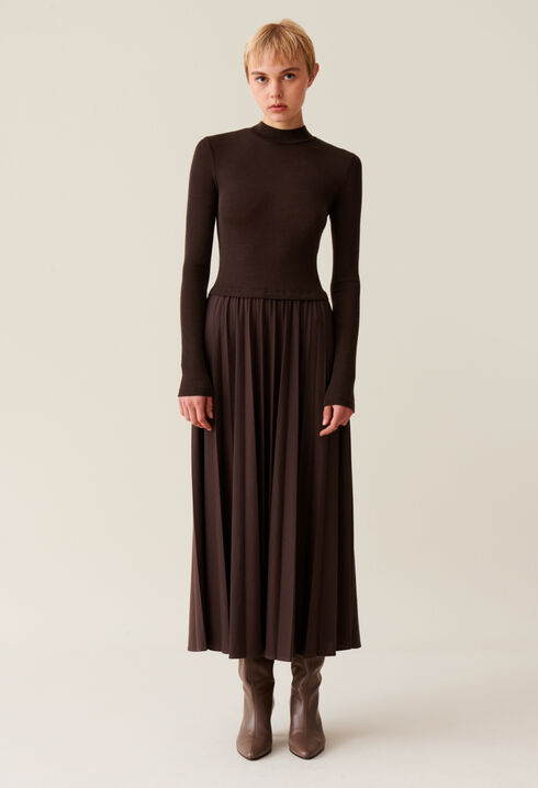 Twist Knit Dress