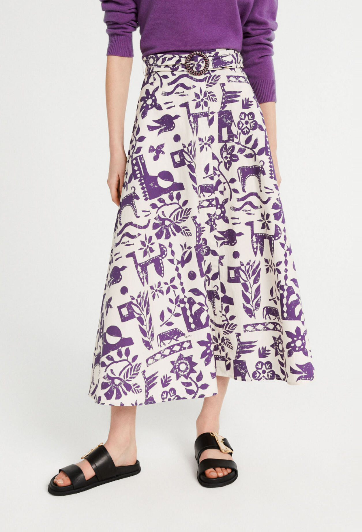 Printed skirt