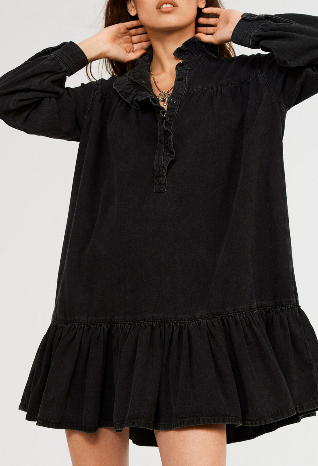 Organic cotton fabric dress