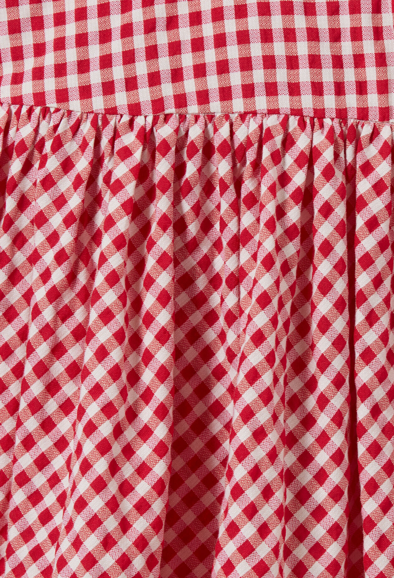 Gingham Check Mini Skirt