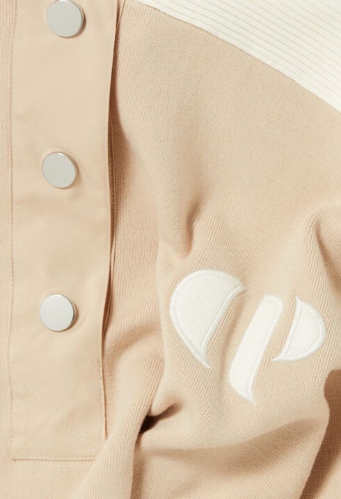 Chunky Zip-Up Sweater