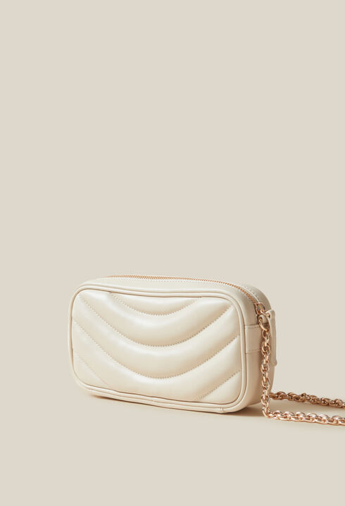 Matte Leather Quilted Alba Bag