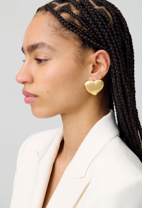Heart earrings