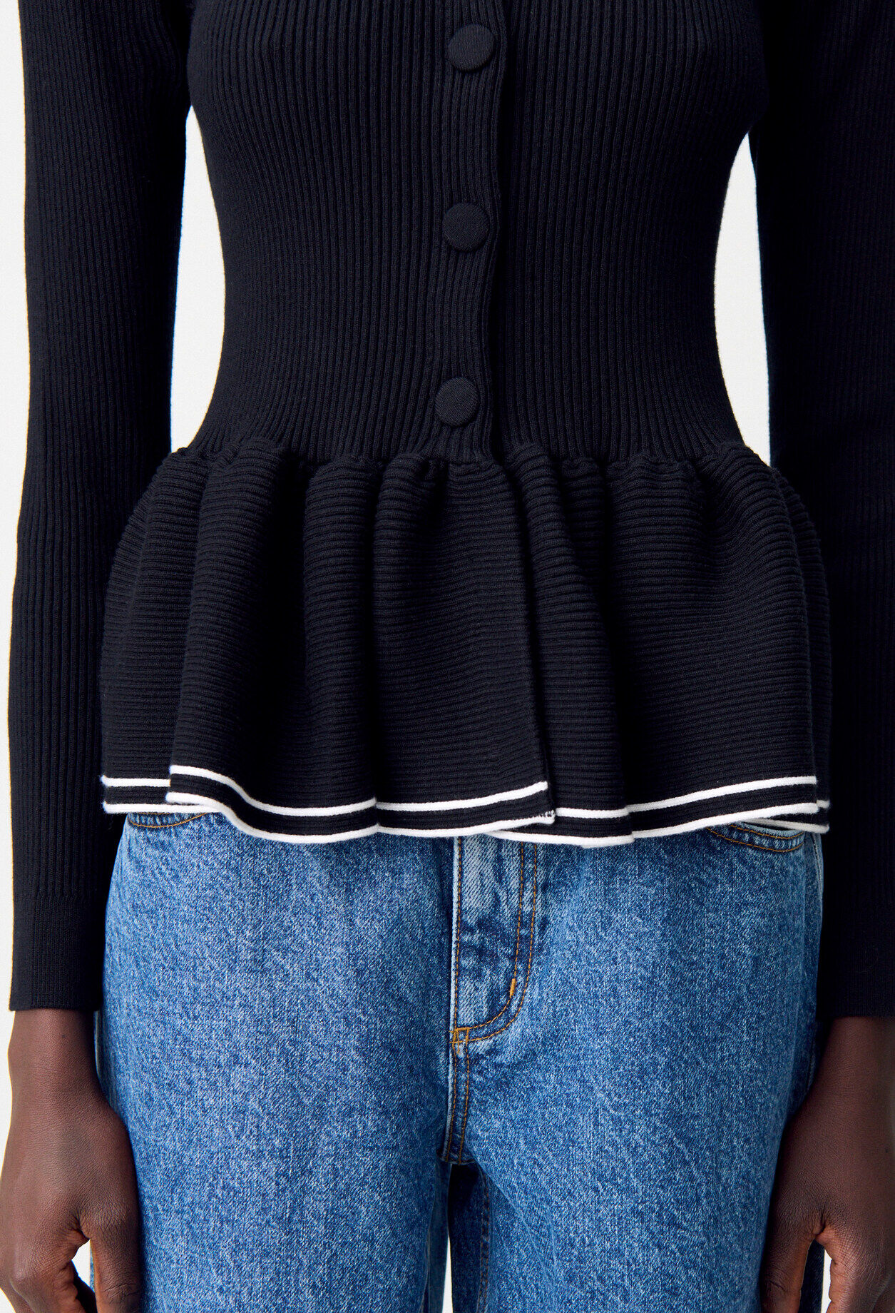 Fitted Knit Cardigan