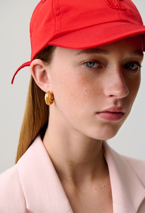 Claudie engraved earrings