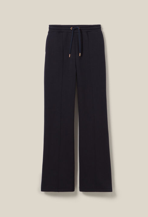 Navy comfort trousers