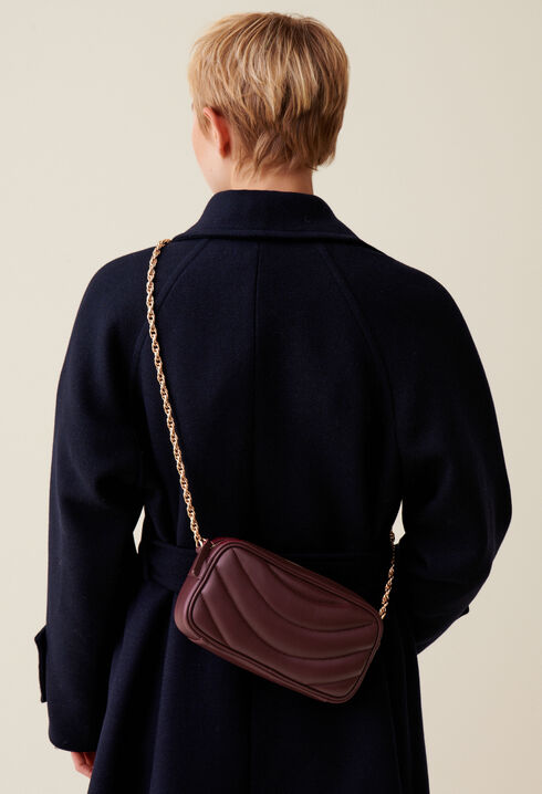 Matte Leather Quilted Alba Bag