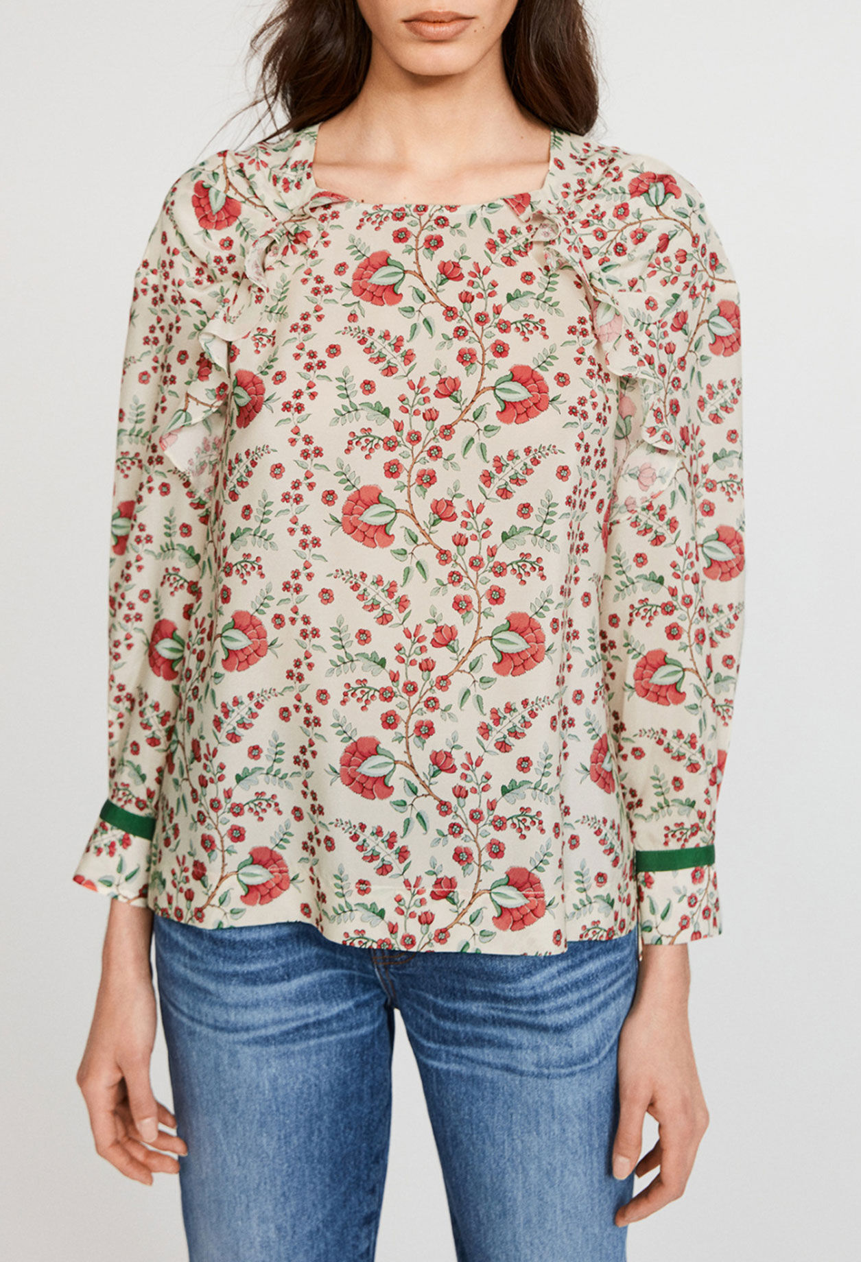 Floral blouse