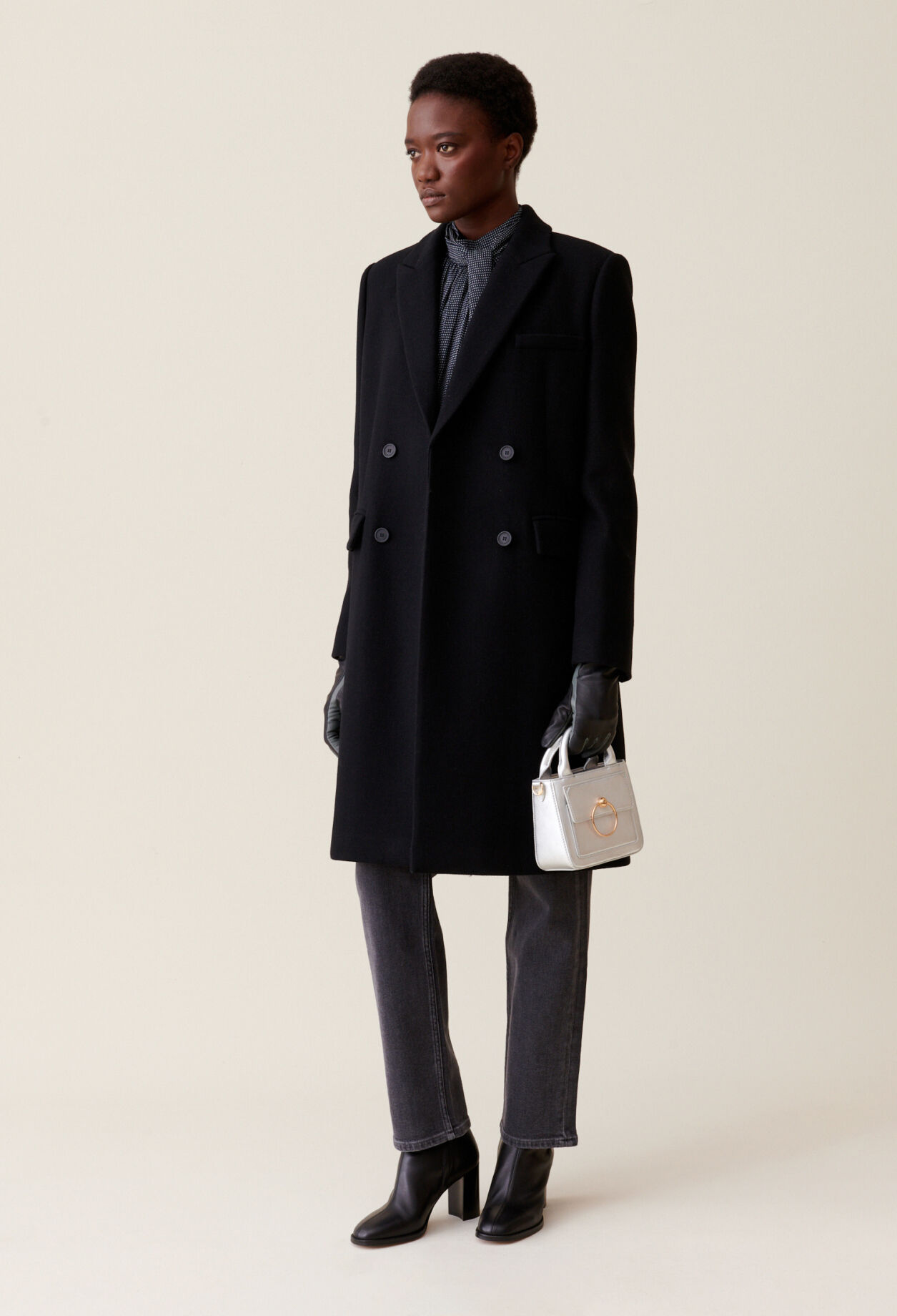 3/4 Length Straight Coat