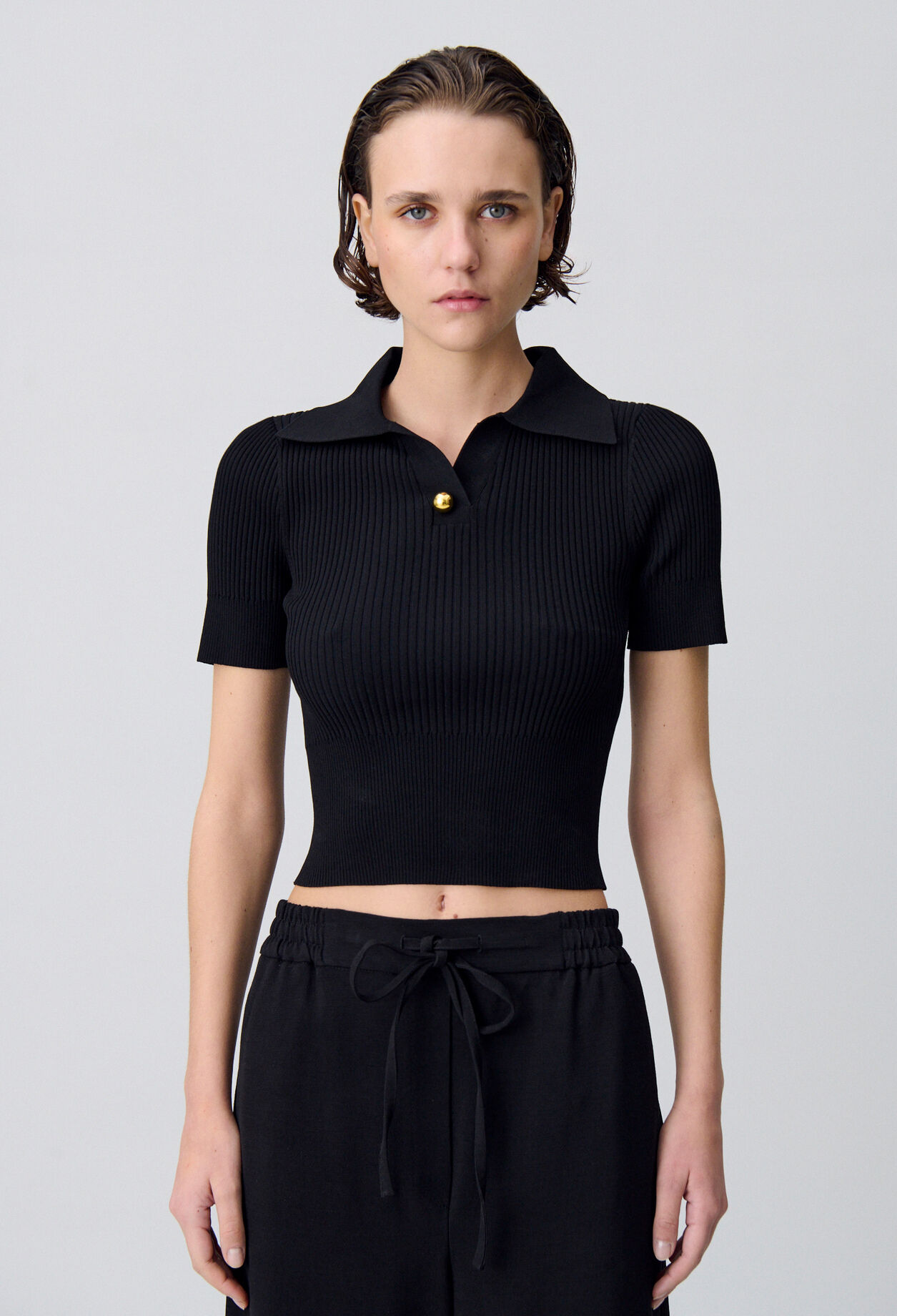 Fine knit top