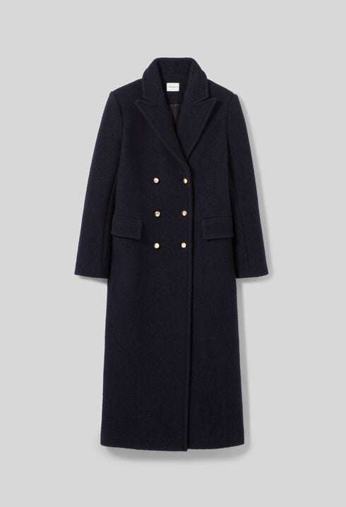 Long tailored coat