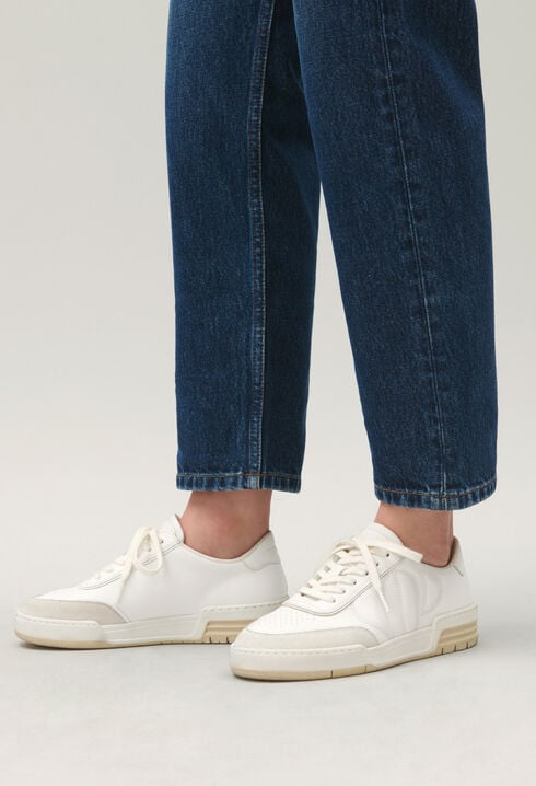 White trainers