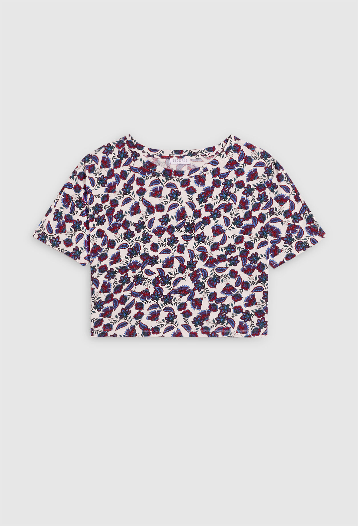Organic cotton screen-printed T-shirt