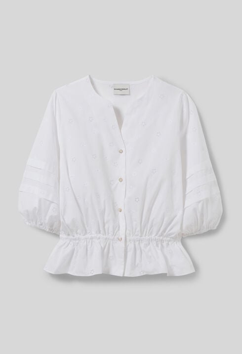 Embroidered Stretch Shirt