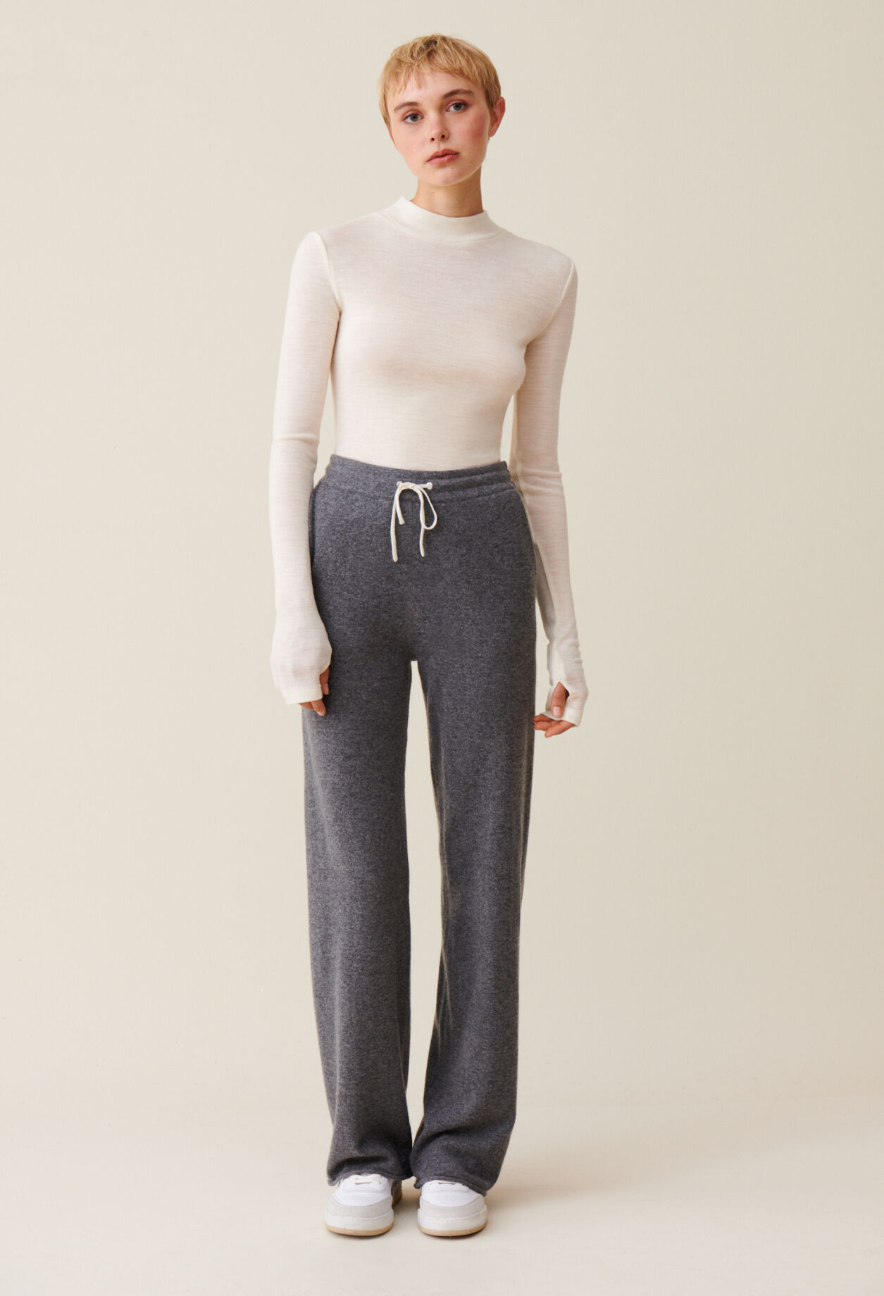 Cashmere pants women sales