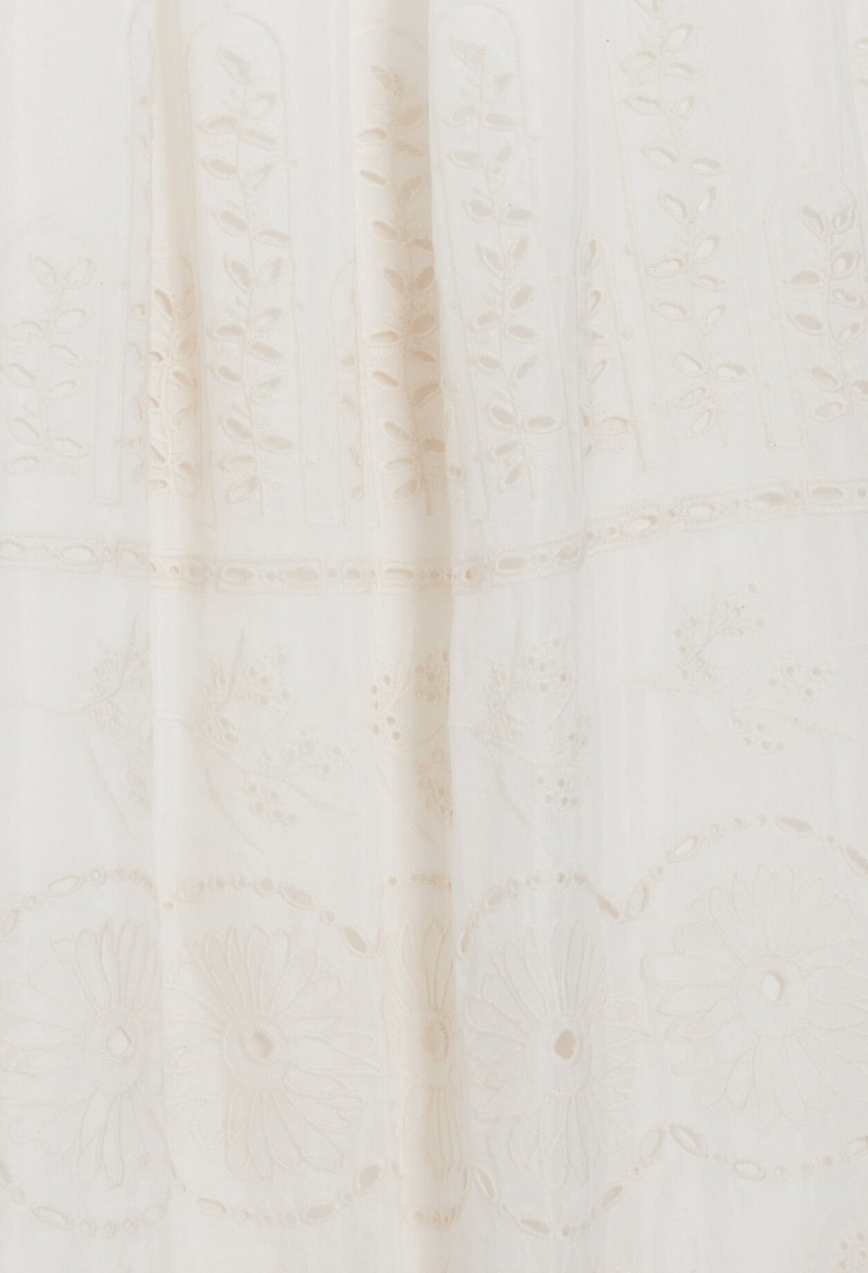 Off-white midi dress