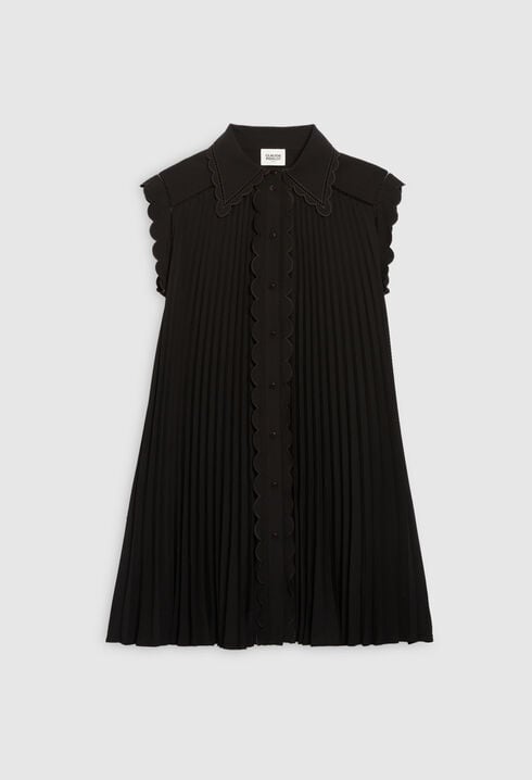 Short pleated dress