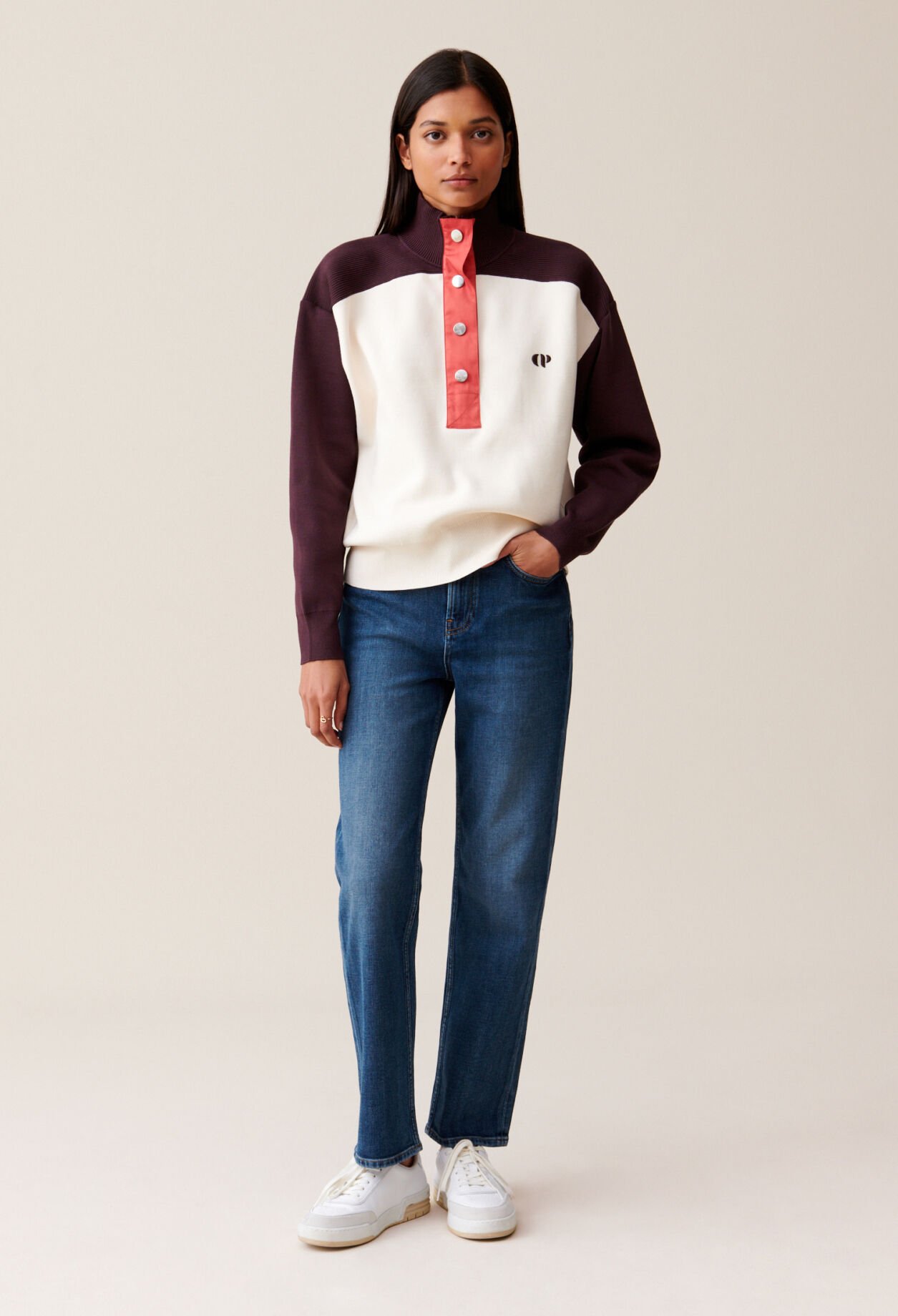 Minimum Sweatshirt Stand-Up Collar