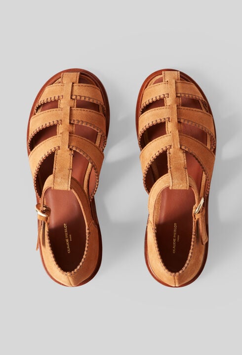 Leather sandals