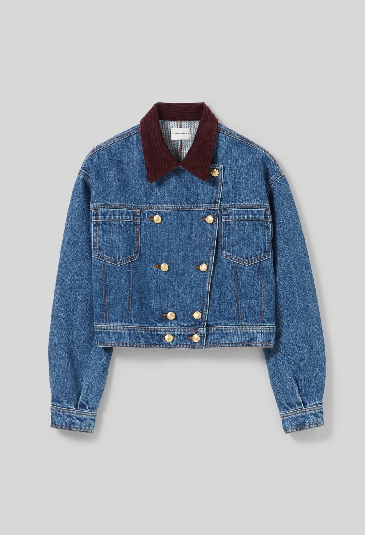Denim Biker Jacket