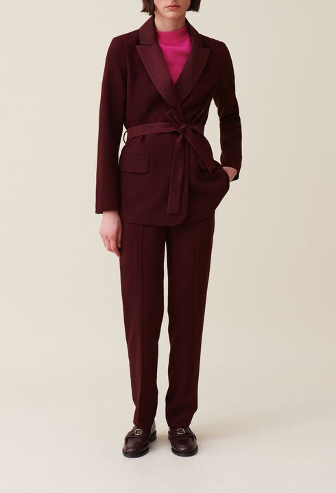 Belted Tailored Jacket