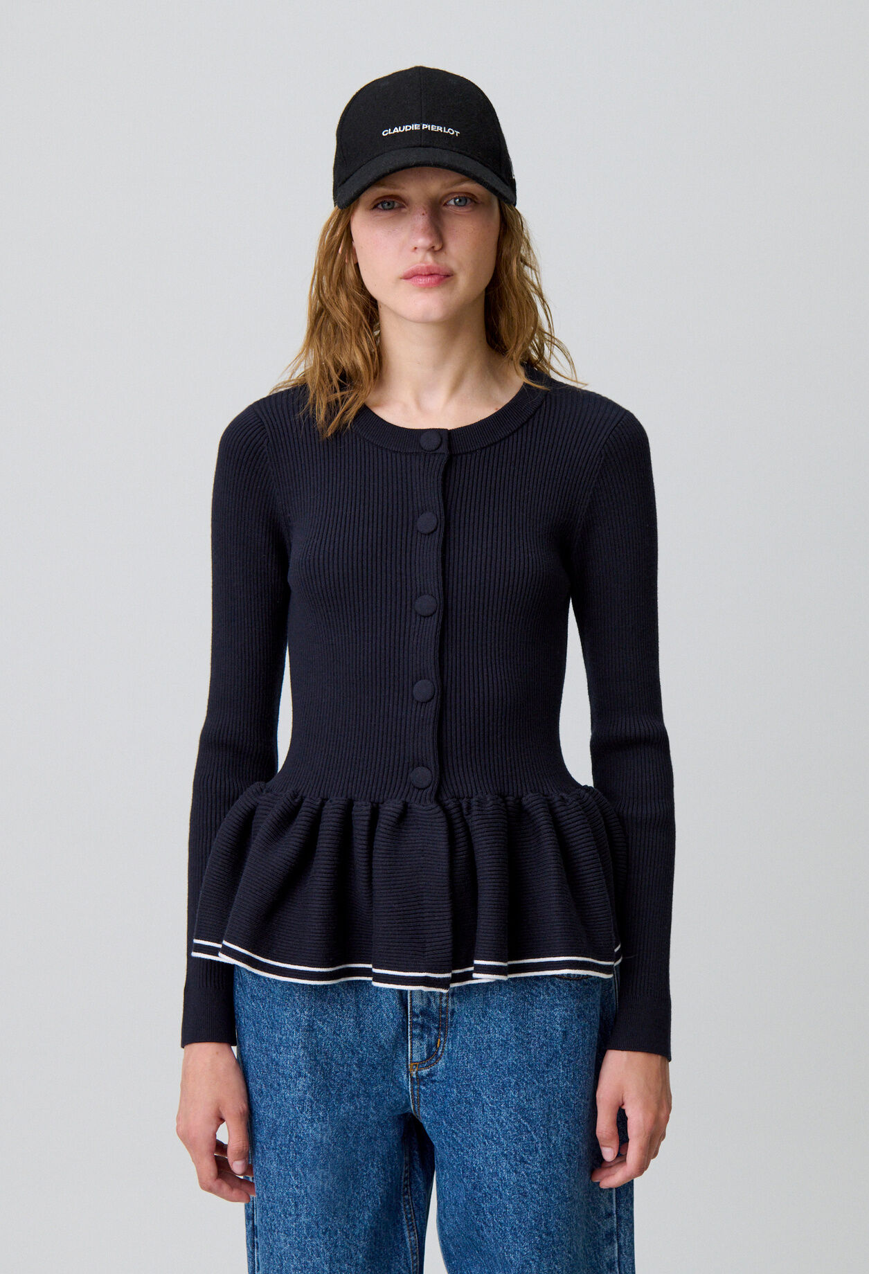 Fitted Knit Cardigan