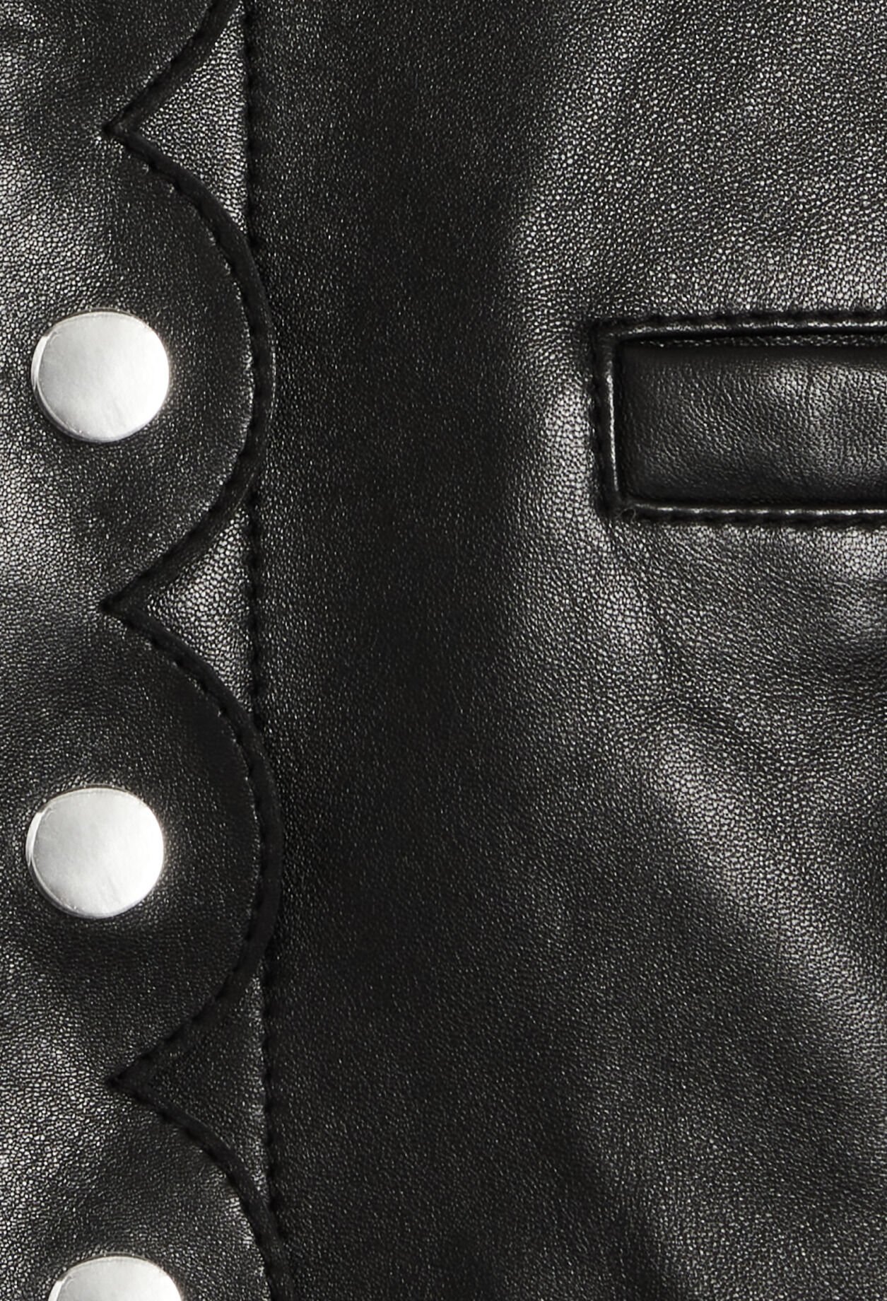Smooth leather jacket