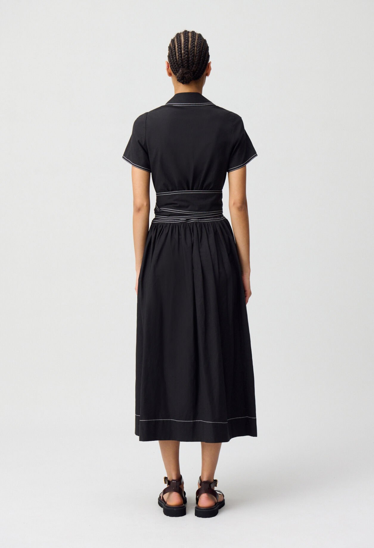 Belted Maxi Dress