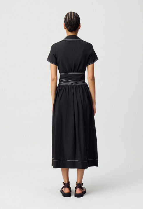 Belted Maxi Dress