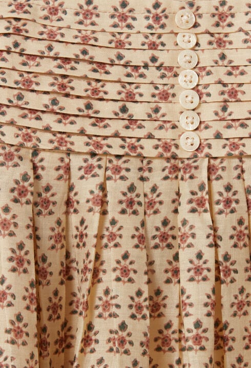 Short Printed Skirt