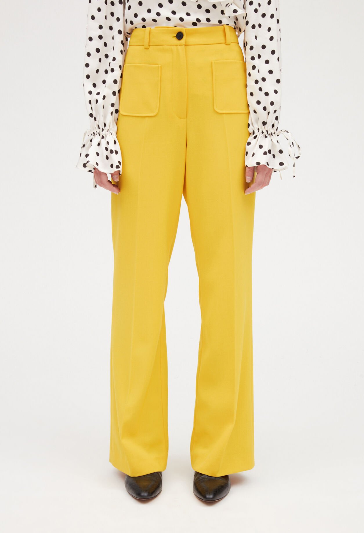 Flared trousers